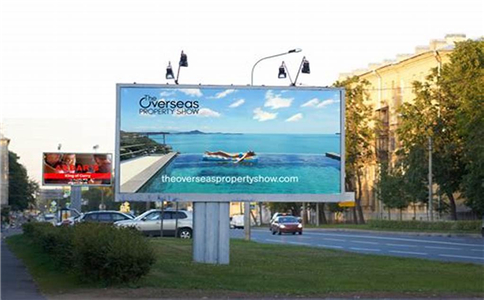 成都戶外全彩屏主要組成系統